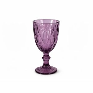 Amethyst Cut Goblet