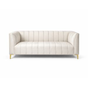 Beige Alexandra 2 Seater Couch - 2