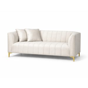 Beige Alexandra 2 Seater Couch