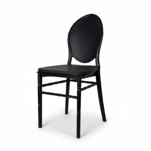 Black Medallion Chair