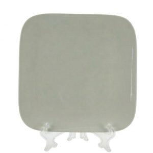 Classic Ivory Square Dinner Plate