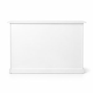 Classic White Bar Counter