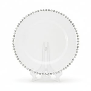 Clear Beaded Perspex Underplate