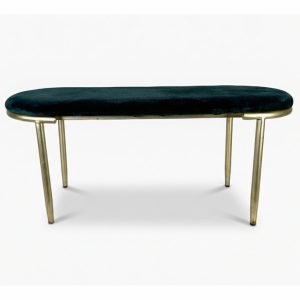 Emerald Green Ottoman