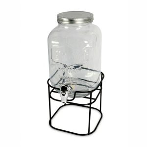 Heritage Clear Glass Dispenser 2