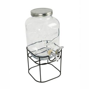 Heritage Clear Glass Dispenser