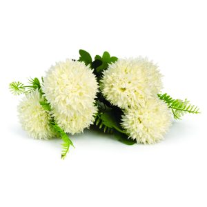Ivory Pom Luxe Blooms