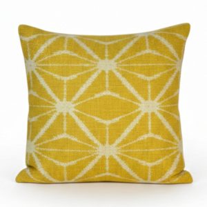 Mustard Geo Pattern Cushion