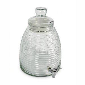 Ribbed Dome Glass Dispenser