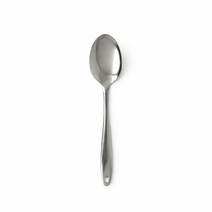 Silver Round Serving Spoon