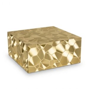 The Radiance -Gold Square Display Stand Small