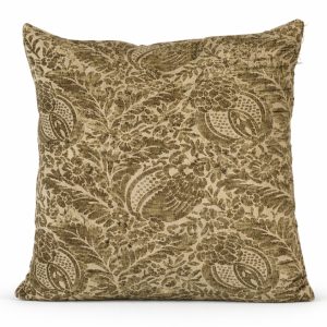 Vintage Bronze Tapestry Cushion