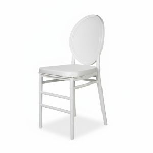 White Roman Chair